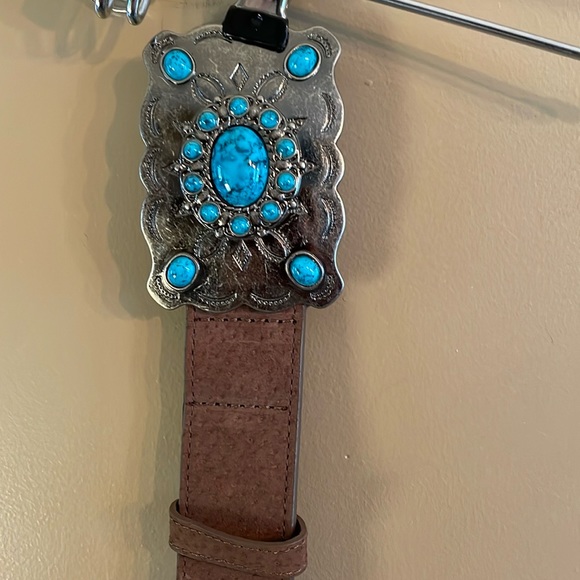 Faded Glory Accessories - Brown leather belt.
